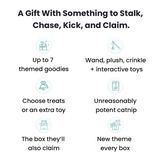 A gift with something to stalk, chase, kick, and claim